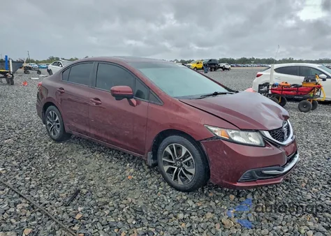 2014 Honda Civic Ex from USA, damaged, VIN 19XFB2F85EE050792